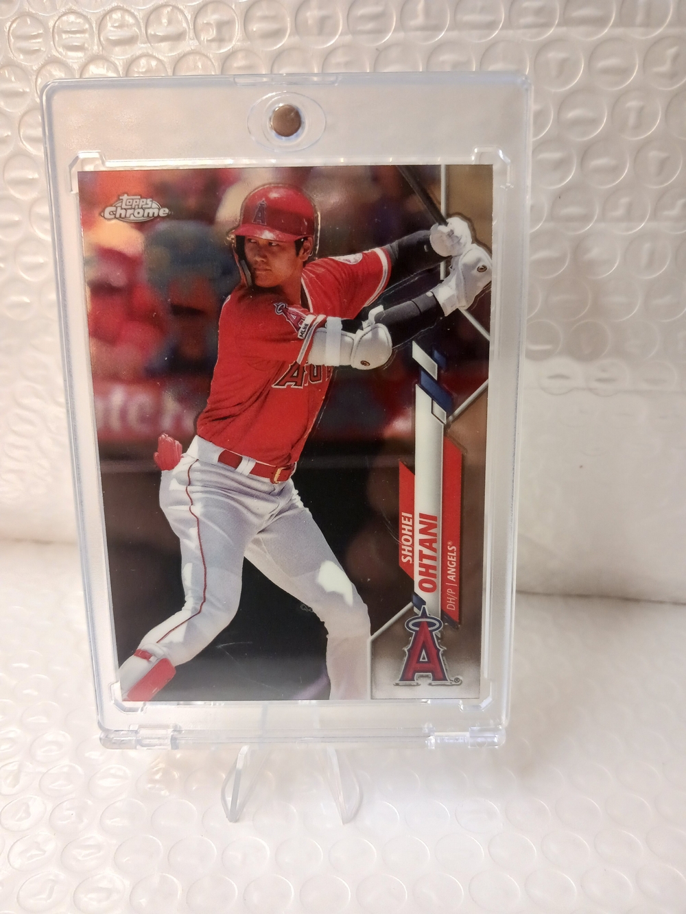 2020 Topps Chrome refractor- Shohei Ohtani #21